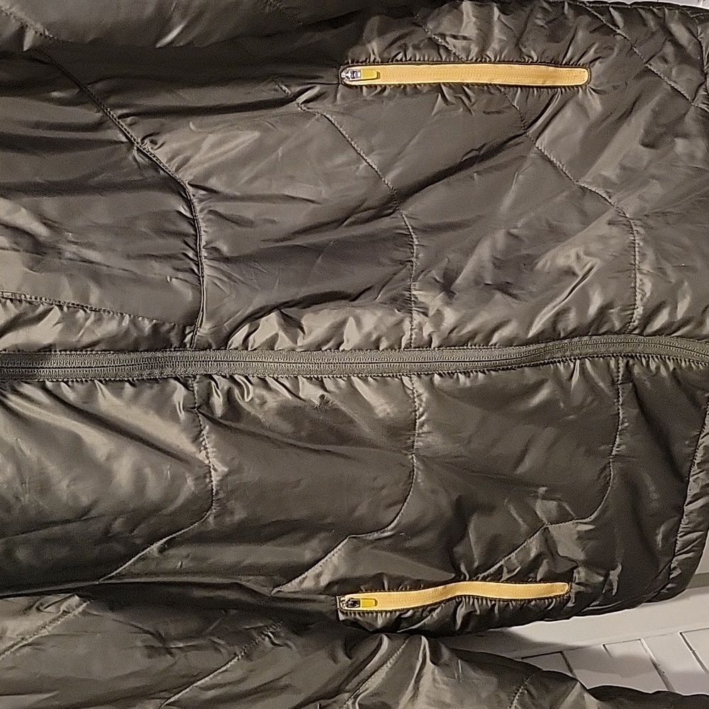 NWT Merrell Mens Hexcentric Deep Olive Green Puffer Jacket Size Medium - Picture 2 of 7